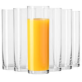 1 x RAW Customer Returns Krosno Drinks Glass Water Glasses 6 piece set 200ml Pure Collection Perfect for home, restaurants and for parties and events Dishwasher safe - RRP €21.46