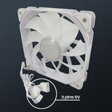 1 x RAW Customer Returns EMPIRE GAMING Guardian P-W360 Watercooling AIO PC Gamer - CPU Cooling Liquid ARGB 3 Pins 5V - 3 x 120 mm - Intel LGA 1700 1200 115X 1366 2066 2011, AMD AM5 AM4 - White - RRP €99.99