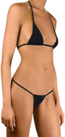 1 x RAW Customer Returns Sohimary 204 Women s Mini String Thong Bikini XS SM 32 34 36 38 Black - RRP €18.35