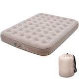 1 x RAW Customer Returns Dametay self-inflating air mattress Inflatable mattress self-inflating air bed with built-in electric pump Guest bed air mattress for 2 people for camping home use 198 x 152 x 25cm - RRP €70.58