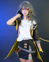 1 x RAW Customer Returns Fiamll Honkai Star Rail Cosplay Trailblazer Cosplay Costume Outfit Star Anime Uniform Full Set Women Costume XL - RRP €95.99