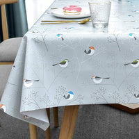 1 x RAW Customer Returns Plenmor oilcloth tablecloth, plastic tablecloth, weatherproof, wax tablecloth, table cloth, waterproof oilcloth tablecloth, rectangular tablecloth, outdoor - RRP €17.86