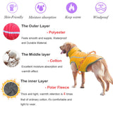 1 x RAW Customer Returns FEimaX Dog Coat Dog Jacket Waterproof Reflective Winter Coat with Fleece Lined Dog Puppy Warm Coat Pet Clothes Winter Coat for Small Medium Large Dogs - RRP €21.44