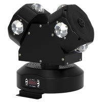 1 x RAW Customer Returns Areyourshop 120W LED stage light moving head with 8 RGBW 4in1 beam spotlights, DMX512 control, DJ light voice control for DJ, disco, wedding, KTV, party lighting - RRP €151.25