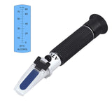 1 x RAW Customer Returns Proster Alcohol Refractometer Professional with ATC Alcohol 0-80 Refractometer Portable for Alcohol Concentration Wine Liquor Grape Juice Beer Fruit - RRP €24.47