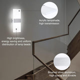 1 x RAW Customer Returns Lightsjoy 2x 12W LED wall lamp indoor modern wall light up and down interior lighting hallway lighting for bedroom corridor living room stairs etc. cold white - RRP €39.34