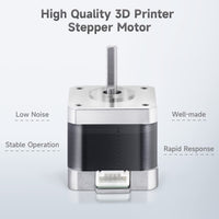 1 x RAW Customer Returns GEEETECH 3D printer motors, stepper motor 3D printer, 42 x 40 mm, 2 phases, 40 Ncm, 1.68 A, 1.8 degrees, 4 wires with 0.7 m cable and connector for 3D printer, CNC machine - RRP €16.72