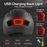 1 x RAW Customer Returns Bicycle Helmets for Adults with LED Light Road Bike Helmet for Urban Commuters Men Women Children s Helmet MTB Scooter Helmet Cycling Helmet Skateboard Helmet L  - RRP €41.34