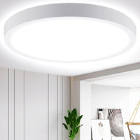 1 x RAW Customer Returns Aigostar Modern LED Ceiling Light 24W Equivalent to 162W 28.9cm 2700LM high brightness LED Ceiling Lamp 6500K Cold White Light for Living Room Bedroom Kitchen Balcony - RRP €17.15