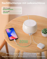 1 x RAW Customer Returns Bedside lamp with charging function USB C 20W Fast Charger, LED bedside lamp touch dimmable with RGB color change mode timing, table lamp with charging function for children s room, bedroom, living room - RRP €20.16