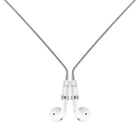 1 x RAW Customer Returns Lawonda Strap Compatible with AirPods 1 2 3, AirPods Pro, AirPods Pro 2, for AirPods Anti-lost Straps Strap Holder Band AirPods Bracket Magnetic Sport Strings Neck Strap Silver S - RRP €20.16