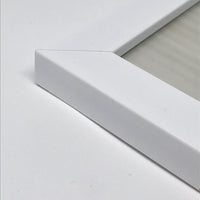 1 x RAW Customer Returns pf a picture frame A4 white with glass pane 21x30 cm - White frame Din A4 Ideal for posters as a frame certificate A4 Portrait picture frame white with stand and wall hook - RRP €14.99