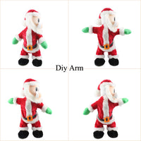 1 x RAW Customer Returns SdeNow Twerking Santa Claus Musical Shaking Hips Santa Claus Singing Dancing Santa Claus Toys Electric Dolls for Kids - English Song - RRP €34.99