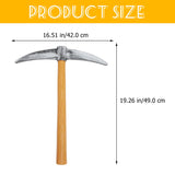 1 x RAW Customer Returns TOYANDONA Pickaxe Costume Accessories Foam Pickaxe Toy Shovel Toy Dwarf Halloween Costume Props Fake Garden Party Trick Props For - RRP €13.93