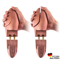 1 x RAW Customer Returns Blumtal - TEST WINNER - Women s and men s premium shoe trees made of cedar wood including shoe horn, shoe stretcher with ergonomic design - 1, 2 or 5 pairs - RRP €29.23