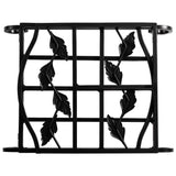 1 x RAW Customer Returns DOEWORKS Firewood Rack Firewood Shelter Metal Firewood Rack Firewood Rack Wood Holder 44cm x 32cm x 40cm, Indoor Outdoor - RRP €31.52