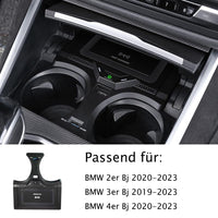 1 x RAW Customer Returns AutoQi wireless mobile phone charging station Qi car chargers suitable for BMW 3 Series G20 G21 G28 G80 4 Series Coupe G22 G23 G81 2 Series Coupe G42 accessories - RRP €85.7