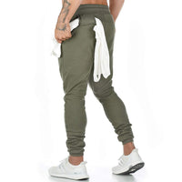 1 x RAW Customer Returns Yageshark Jogging Bottoms Men s Cotton Sweatpants Sports Trousers Fitness Slim Fit Trousers Casual Trousers Joggers Jogging Bottoms Men Streetwear Green, Medium  - RRP €28.22