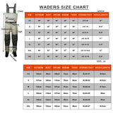 1 x RAW Customer Returns Kylebooker Angler Waders Fishing Pants Waders Mens Fishing Pants Breathable Fly Fishing Fishing Clothing Affordable Chest Waders - RRP €86.99