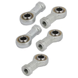 1 x RAW Customer Returns sourcing map 5pcs M10 Female Thread 45 Steel Rod End Bearing Rod End Ball Joint - RRP €28.06