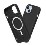 1 x RAW Customer Returns RhinoShield Case compatible with iPhone 15 SolidSuit - MagSafe compatible - Shock-absorbing slim protective case with premium finish - 3.5 meter drop protection - Black - RRP €44.99