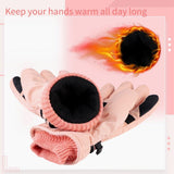 1 x Brand New Women s Winter Gloves Non-slip Windproof Casual Waterproof Thickened Warm Snowboard Gloves Touch Screen Gloves - RRP €30.0