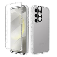 1 x RAW Customer Returns Leedia Full Body Compatible with S24 Plus Case 360 Degree Cell Phone Case Galaxy S24 Plus Shockproof Full Protection Case Transparent with Built-in Screen Protector Cover for Samsung Galaxy S24 Plus 5G 6.7  - RRP €18.14