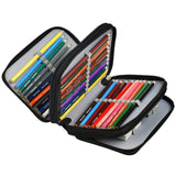 1 x RAW Customer Returns YOTINO Large Capacity Pencil Case with Zipper, Pencil Cases for Girls, 3 Layer Pencil Box School Case Organizer Pen Holder for Kids Teens Students,Black - RRP €9.95