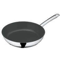 1 x RAW Customer Returns WMF Devil frying pan induction 24 cm, Cromargan stainless steel coated, ceramic coating, stainless steel handle, oven safe - RRP €60.41