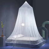 6 x Brand New Bed Mosquito Net,Universal Dome Mosquito Net,Lightweight Breathable Mosquito Net,Universal Canopy Double Bed,Mosquito Net Circular Cover,Mosquito Net Canopy,for King Hammocks Cots - RRP €72.6