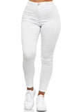 1 x RAW Customer Returns Elara Women s Jeans High Waist Slim Fit Chunkyrayan JS710-1 White 42 XL  - RRP €27.18