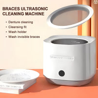 1 x RAW Customer Returns Ultrasonic Cleaner Ultrasonic Cleaning Device, Ultrasonic Cleaner Cleaning Device for Dentures with Baskets, 42,000Hz Professional Ultrasonic Devices for Dentures Jewelry Glasses - RRP €37.1