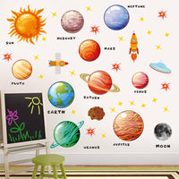 10 x Brand New Arquiel Wall Sticker Solar System Planets Wall Decal Space Wall Decoration for Children s Room Bedroom Living Room - RRP €107.4