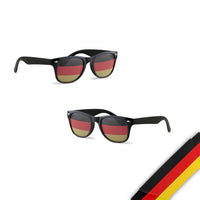 30 x Brand New GROXUEL 2 pieces Germany sunglasses Germany fan articles Olympics 2024 fan articles Fan sunglasses Germany fan articles pack Germany fan glasses Olympics Germany - RRP €208.8