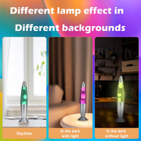 6 x RAW Customer Returns FBSPORT Lavalamp Lavalamp Lamp 7 Color Changing Lavalamp Lamp Relaxing, Bedside Lamps, Relaxing Effect Lamp Ideal for Bedroom, Living Room, Living Room - RRP €239.34