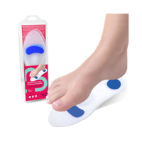 1 x RAW Customer Returns feet bcn Silicone insoles with metatarsal elevation. FOREFOOT ELEVATION. Relieves pressure and pain in the plantar area and heel. 1 pair. Size M EU 39 - EU 40. Made in Spain. - RRP €21.95