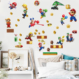 15 x Brand New Amiiba Super Mario DIY Wall Stickers, Wall Decals, Kids Room, Living Room, Wall Decoration Super Mary  - RRP €168.0