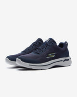 1 x RAW Customer Returns Skechers Men s Go Walk Arch Fit Idyllic Sneaker, Navy Textile Synthetic Gold Trim, 42.5 EU - RRP €76.98