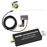 1 x RAW Customer Returns DAB adapter for car radio - portable digital DAB radio antenna receiver - USB 2.0 dongle for universal Android car radio - RRP €39.98