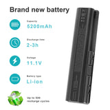 1 x RAW Customer Returns Asuncell 5200mAh notebook battery compatible with HP Pavilion DV4-1000 DV4-1435DX DV5-1000 DV5-1100 G60 484171-001 487354-001 484170-002 - RRP €15.99