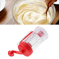 1 x RAW Customer Returns Gavigain Manual Pancake Cupcake Batter Mixer Dispenser Mixer Baking Tool - RRP €23.26