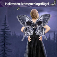 1 x RAW Customer Returns Anyingkai butterfly costume women, butterfly wings adults, Halloween costume women, butterfly wings, butterfly cape women with headband, carnival costumes women cape 2  - RRP €10.78