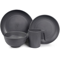 1 x RAW Customer Returns Greentainer plastic tableware sets 36pcs Lightweight and unbreakable camping tableware set with cutlery, plates, bowls, cups, dinner service for 6 people, ideal for children and adults - RRP €59.99