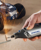 1 x RAW Customer Returns Dremel 3000 Rotary Multifunction Tool, 1 Complement, 25 Accessories for Carving, Engraving, Routing, Cutting, Sanding, Grinding, Polishing and Cleaning, 130 W, 230 V, Black Grey - RRP €73.85