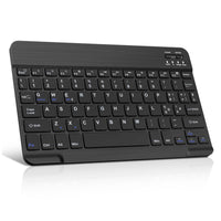 2 x RAW Customer Returns SENGBIRCH Italian Bluetooth Keyboard - Wireless Portable Light Keyboard for Tablets iPad, Samsung, Huawei, iOS, Android, Windows and Any Bluetooth Enabled Device, Black - RRP €42.94