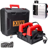 1 x RAW Customer Returns XIIW Concrete Milling Machine for Hard Surfaces, 1600W 4000RPM Roller Milling Machine Renovation Milling Machine Plaster Milling Machine Wall Milling Machine Concrete Grinder Roller Grinder Milling Machine   - RRP €166.19