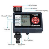 1 x RAW Customer Returns DEWENWILS irrigation computer 2 outputs, 4 irrigation programs for each zone, garden irrigation clock, automatic irrigation timer with rain-delayed manual automatic mode - RRP €43.56