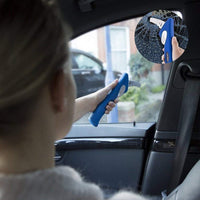 1 x RAW Customer Returns Car Storage Handle steady support to get out of the car Ideal for senior transfer or disabled Supports all doors Car Grab Bar Blue  - RRP €29.9