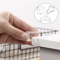 1 x Brand New ANBOO 24 PCS Table Corner Protection Baby Transparent Table Corner Protector Silicone Furniture Corner Protection for Furniture, Tables, Cabinets 2 Shapes - RRP €19.2