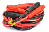 1 x RAW Customer Returns XINCOL A5 Heavy Duty Booster Cable - 2500A - 100 Copper Wire Truck Jumper Cables - Heat Insulated - with Pouch - 4M - RRP €99.99